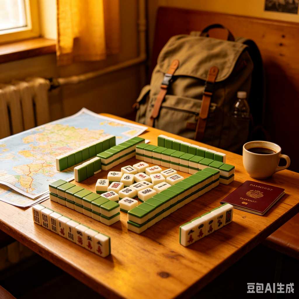 transparent acrylic mahjong set