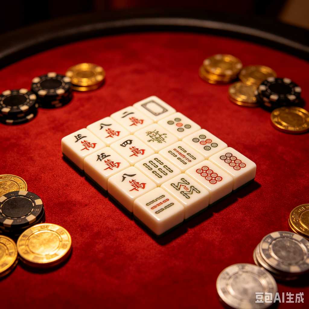 green transparent mahjong tiles